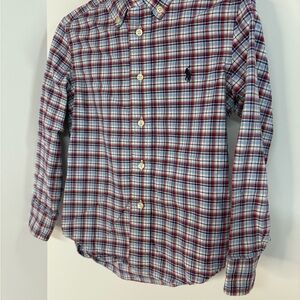Polo by Ralph Lauren Kids Plaid Shirt - Red, Blue, White